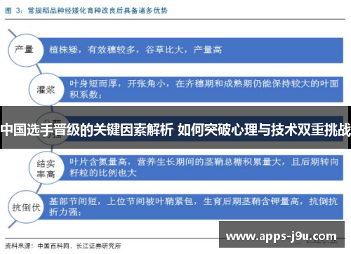 中国选手晋级的关键因素解析 如何突破心理与技术双重挑战